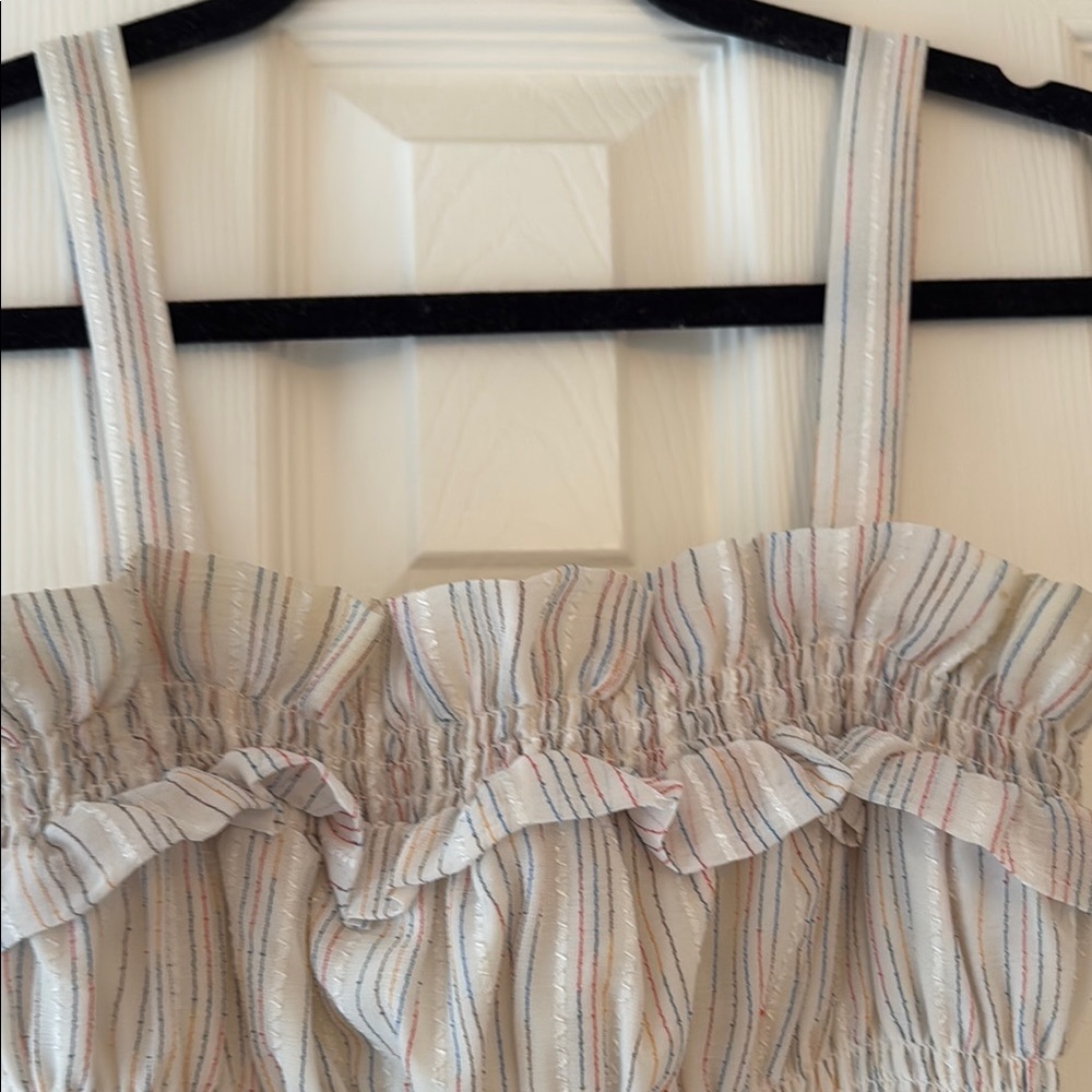 Striped Ruffle Sundress - Picture 5 of 6